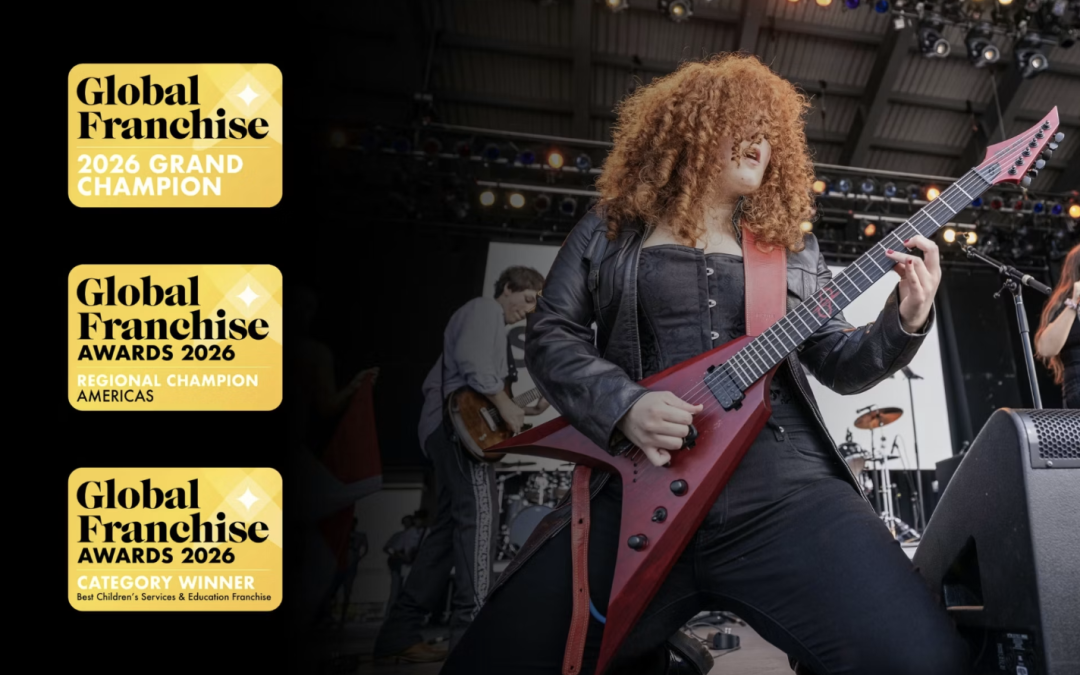 School of Rock es reconocida como Global Franchise Grand Champion 2026.